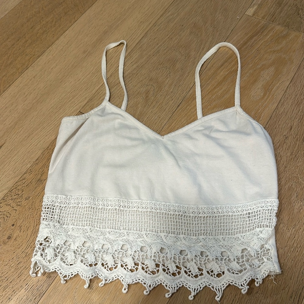 White tank top